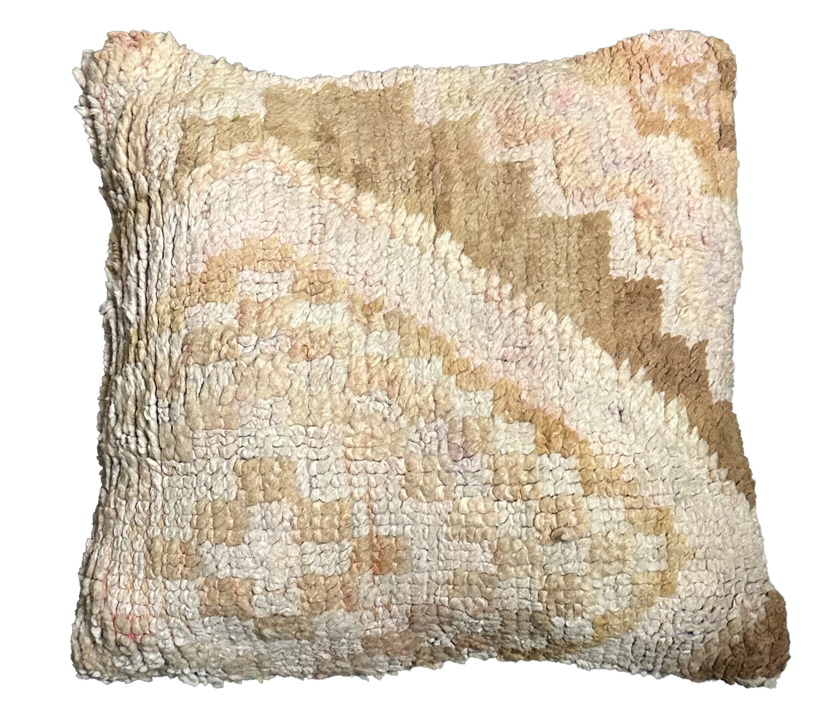 Marokkaans kussen - nude mix - 50 x 45 cm