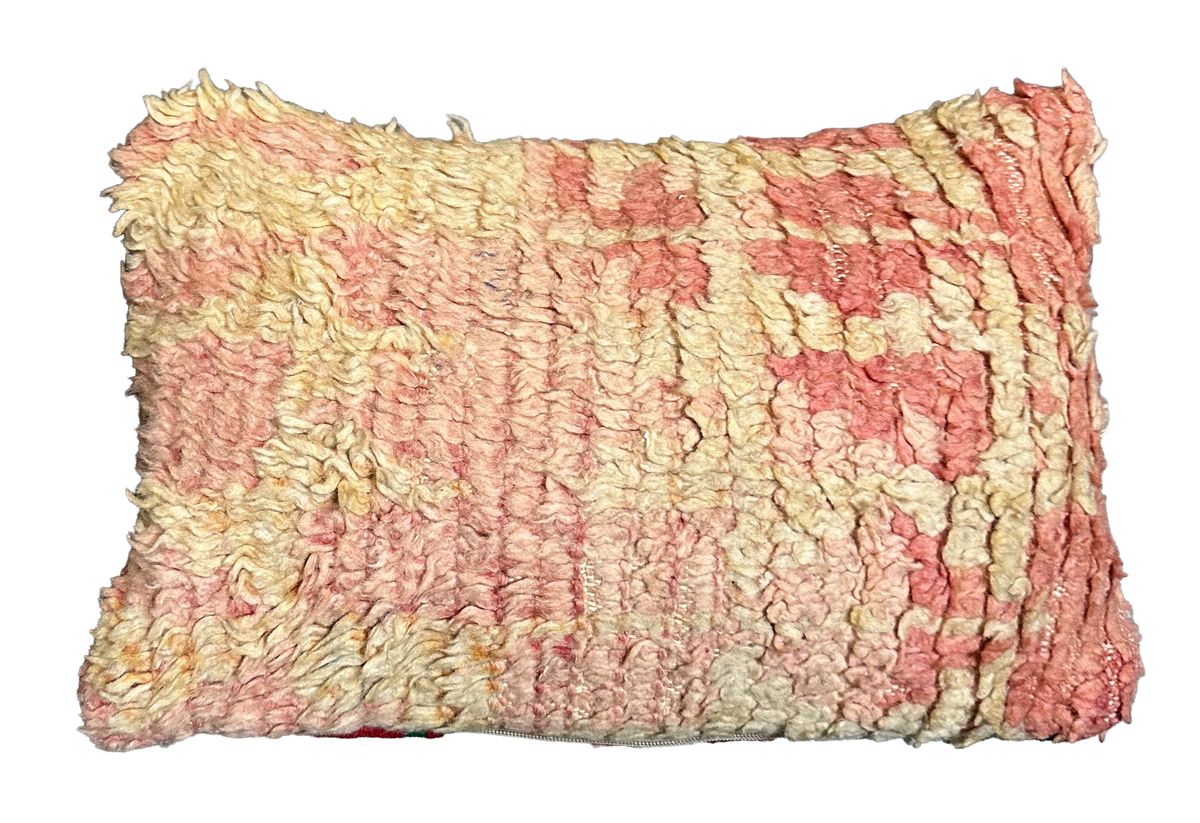 Marokkaans kussen - blush mix - 45 x 30 cm