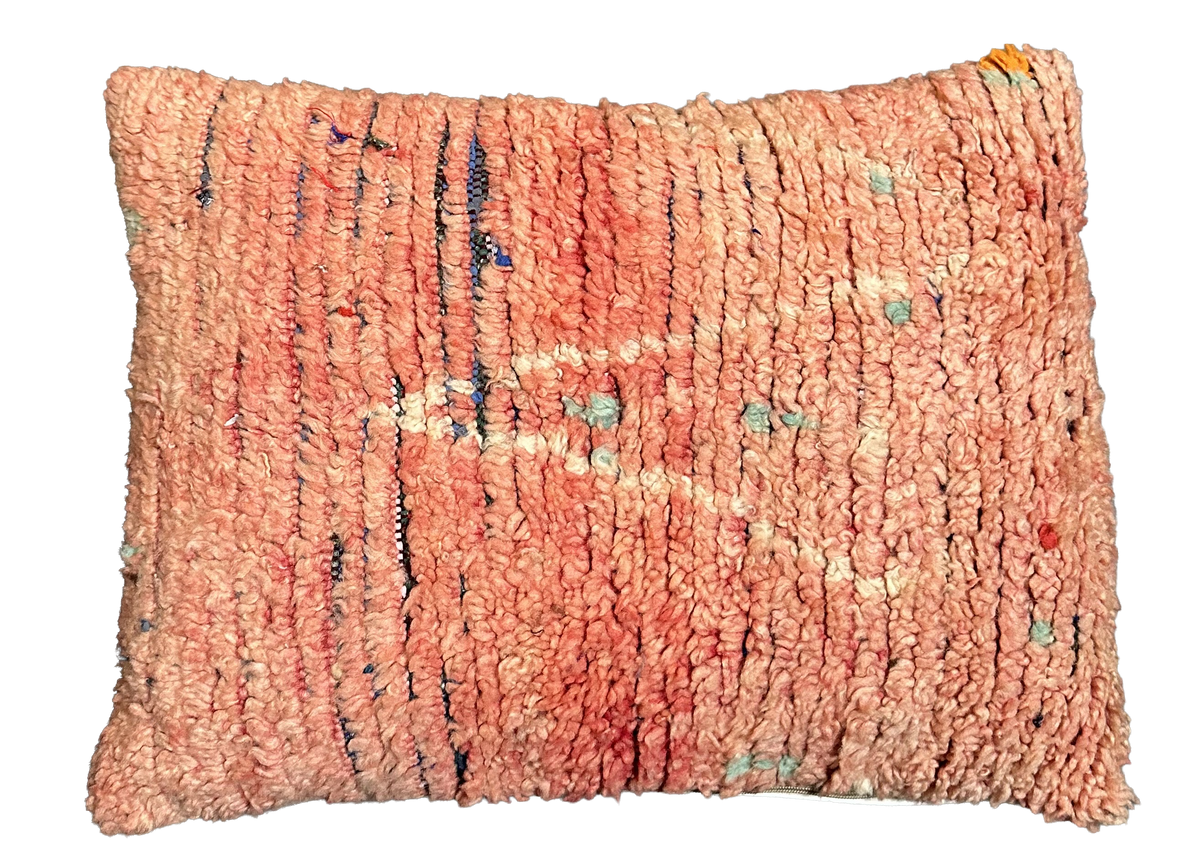 Marokkaans kussen - blush mix - 55 x 40 cm