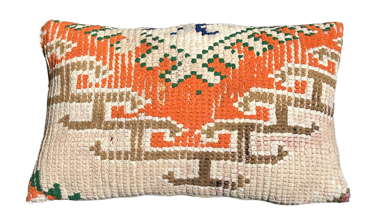 Marokkaans kussen - multicolor - 50 x 35 cm