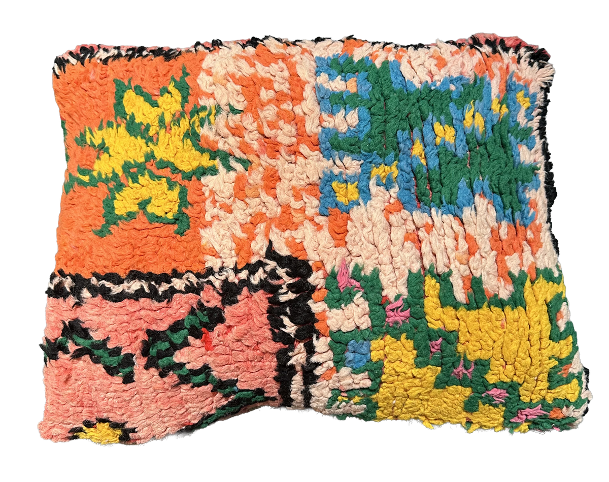 Marokkaans kussen - multicolor - 45 x 40 cm