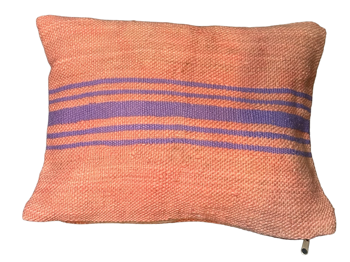 Marokkaans kussen - lila mix - 45 x 35 cm
