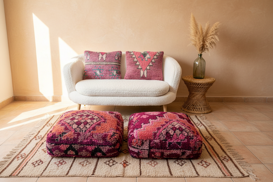 Marokkaanse kussens boho setting v2