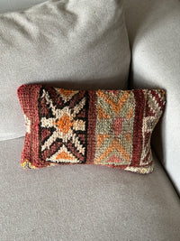 Marokkaans Berber / Kelim kussen - multi-colour Ster - 45 x 30 cm