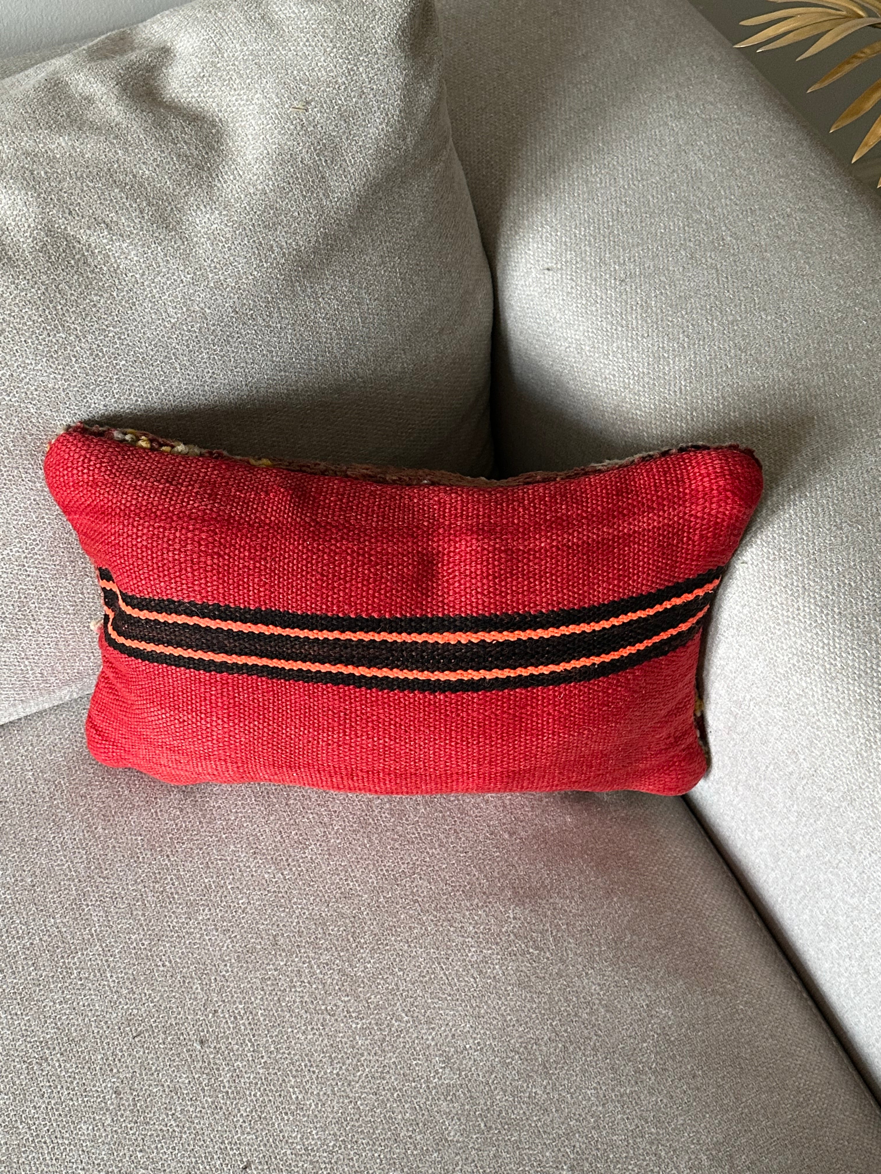 Marokkaans Berber / Kelim kussen - multi-colour Ster - 45 x 30 cm