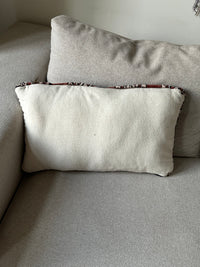 Marokkaans Berber kussen - mix rood - 55 x 35 cm