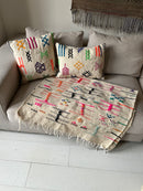 Marokkaans kussen - wit Amazigh - 45 x 45 cm