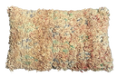 Marokkaans kussen - nude + multicolor - 60 x 35 cm