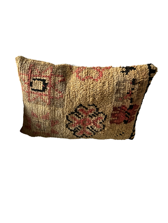 Marokkaans Berber kussen - Nude mix - 55 x 40 cm