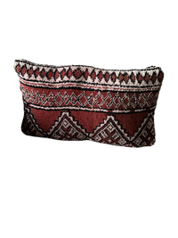 Marokkaans Berber kussen - mix rood - 55 x 35 cm
