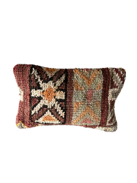 Marokkaans Berber / Kelim kussen - multi-colour Ster - 45 x 30 cm