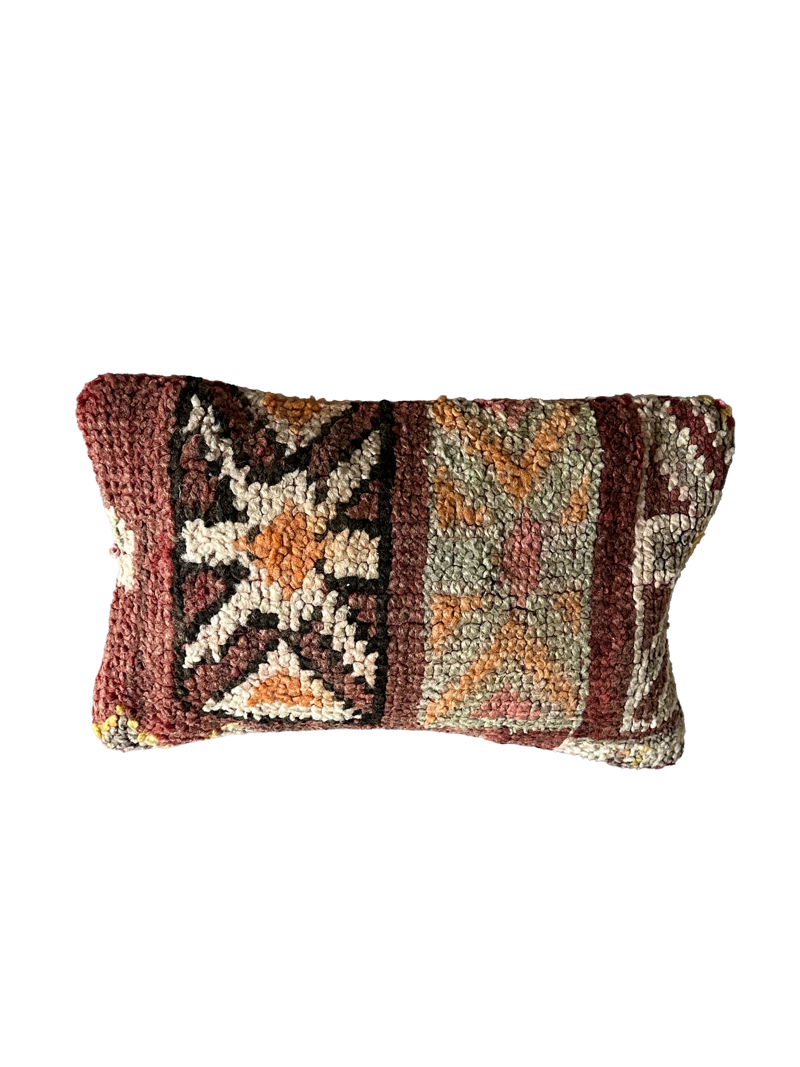 Marokkaans Berber / Kelim kussen - multi-colour Ster - 45 x 30 cm