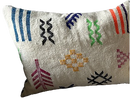 Marokkaans kussen -  wit Amazigh - 60 x 40 cm