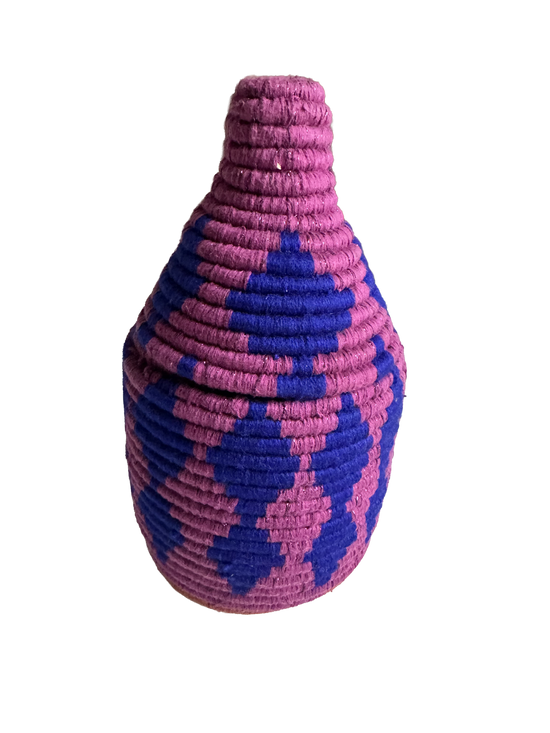 Berber mand S - multi ster - paars/glitter/blauw