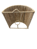 Raffia wandlamp - naturel - hoogte 20 cm