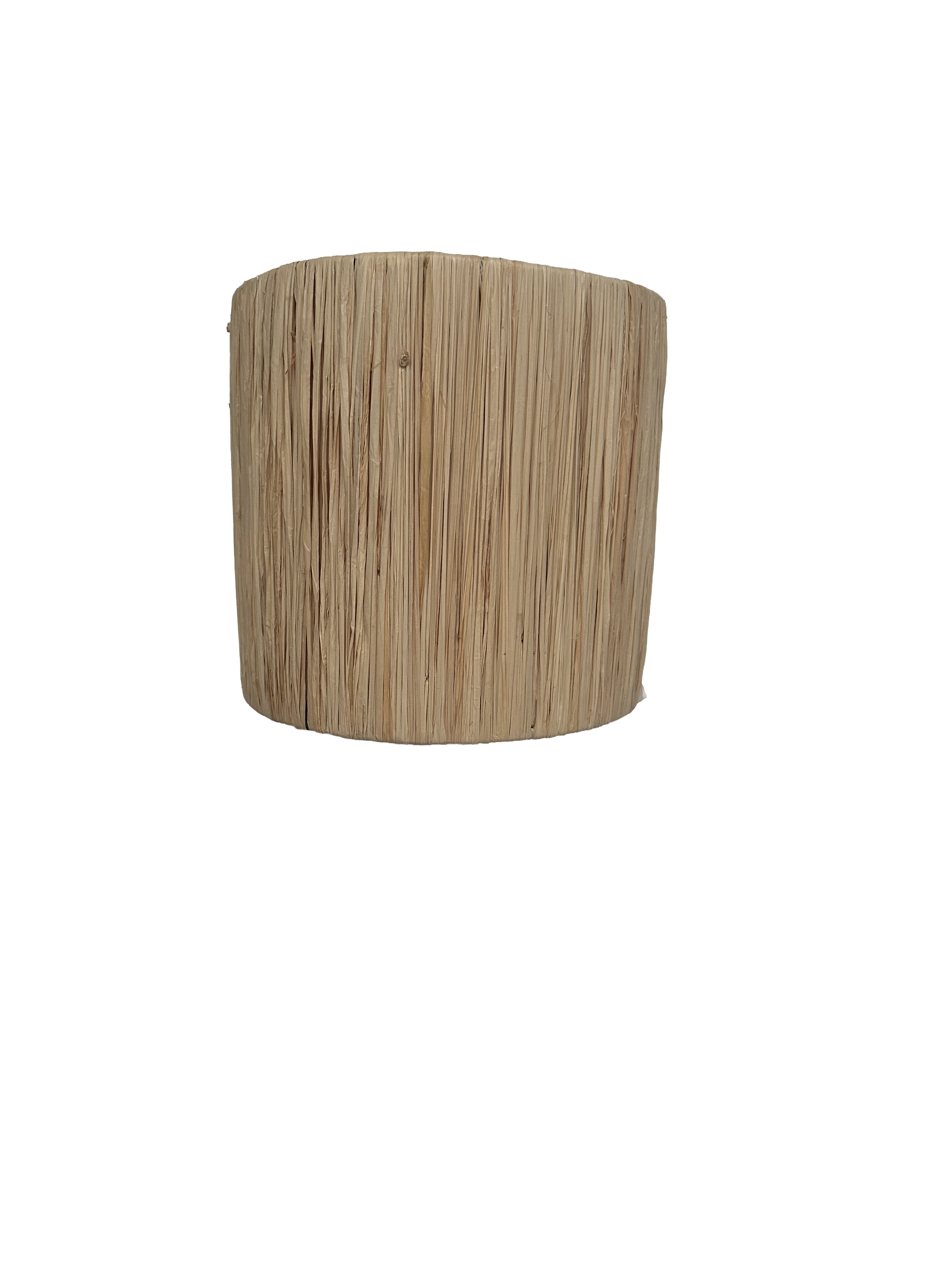Raffia wandlamp - naturel - hoogte 20 cm