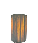 Raffia wandlamp - naturel - hoogte 32 cm