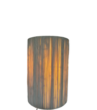 Raffia wandlamp - naturel - hoogte 32 cm