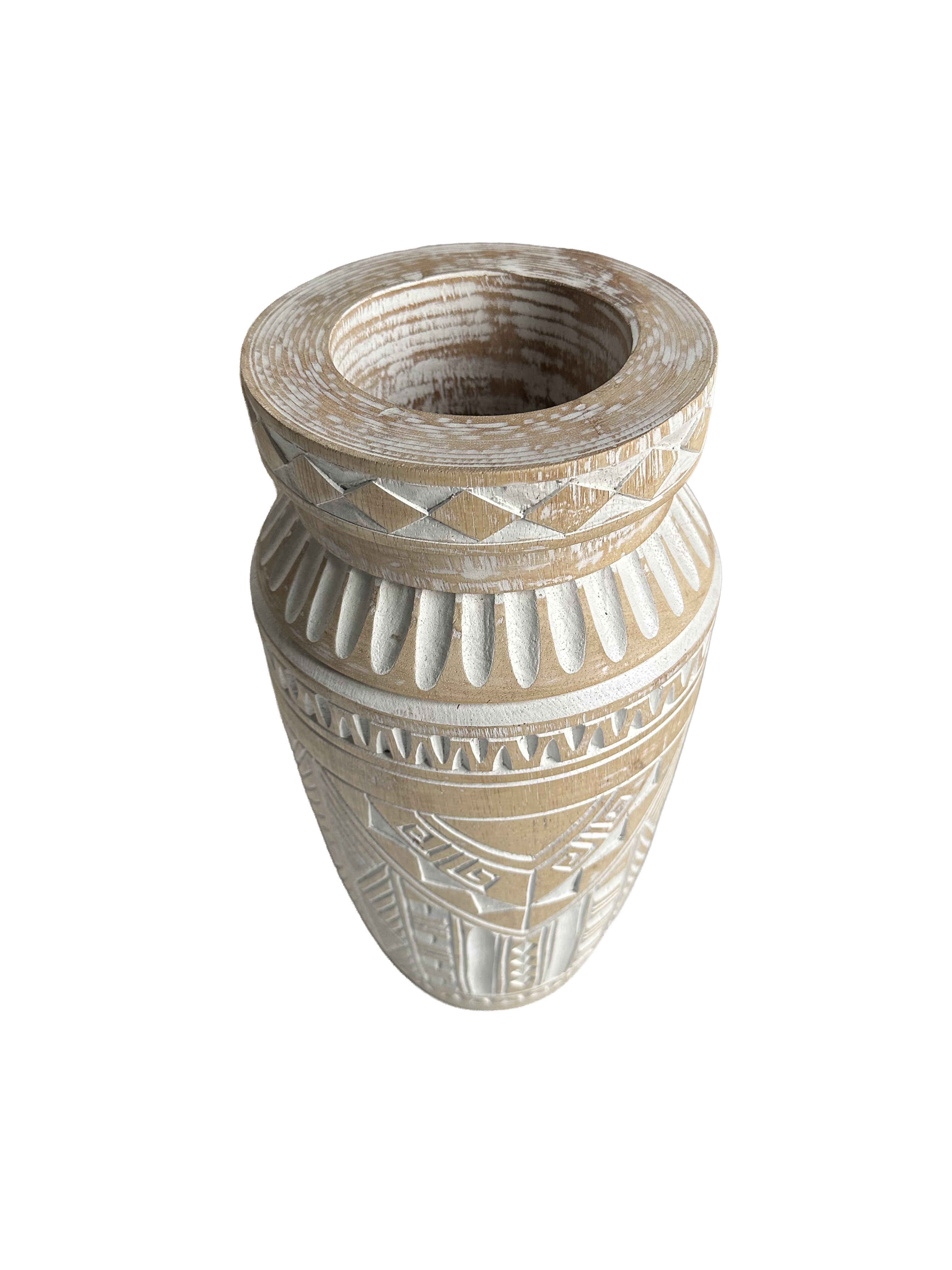 Houten Sumba Vase XL