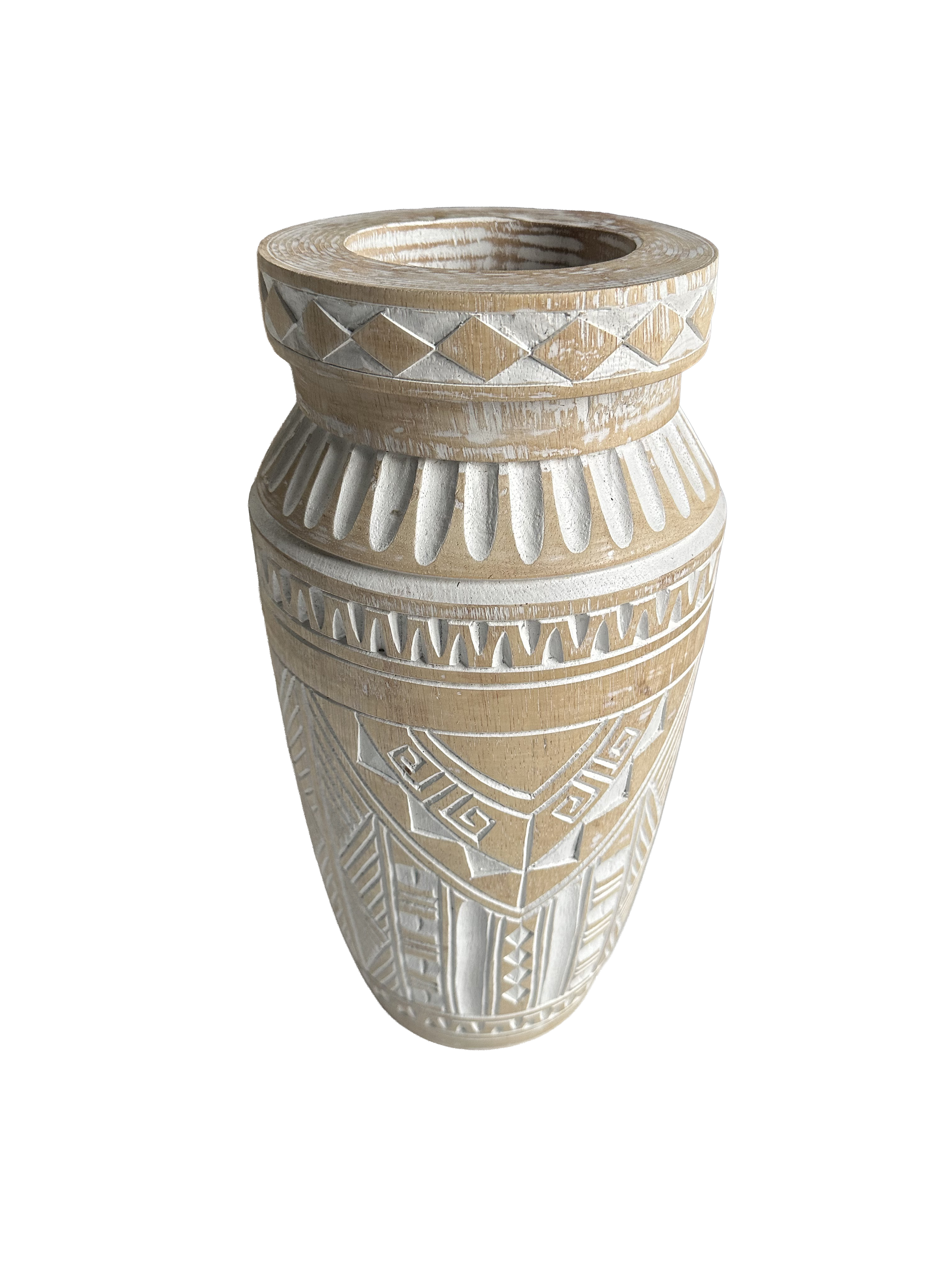 Houten Sumba Vase XL