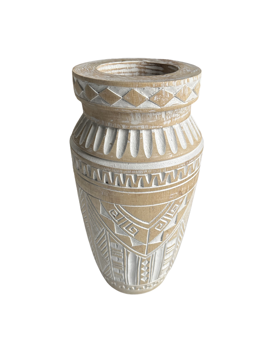 Houten Sumba Vase XL