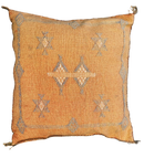 Marokkaans Sabra kussen - oranje - 45 x 45 cm