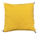 Marokkaans Sabra kussen - oker geel - 45 x 45 cm