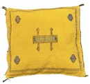 Marokkaans Sabra kussen - oker geel - 45 x 45 cm