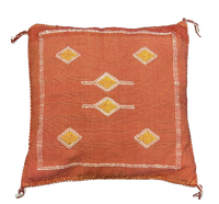 Marokkaans Sabra kussen - terra - 45 x 45 cm