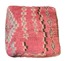 Marokkaanse Boujaad / kelim poef - roze