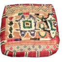 Marokkaanse Berber / kelim poef - multicolor + mix patronen