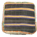Marokkaanse Boujaad / kelim poef - multicolor + ster