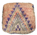 Marokkaanse Boujaad / kelim poef - multicolor
