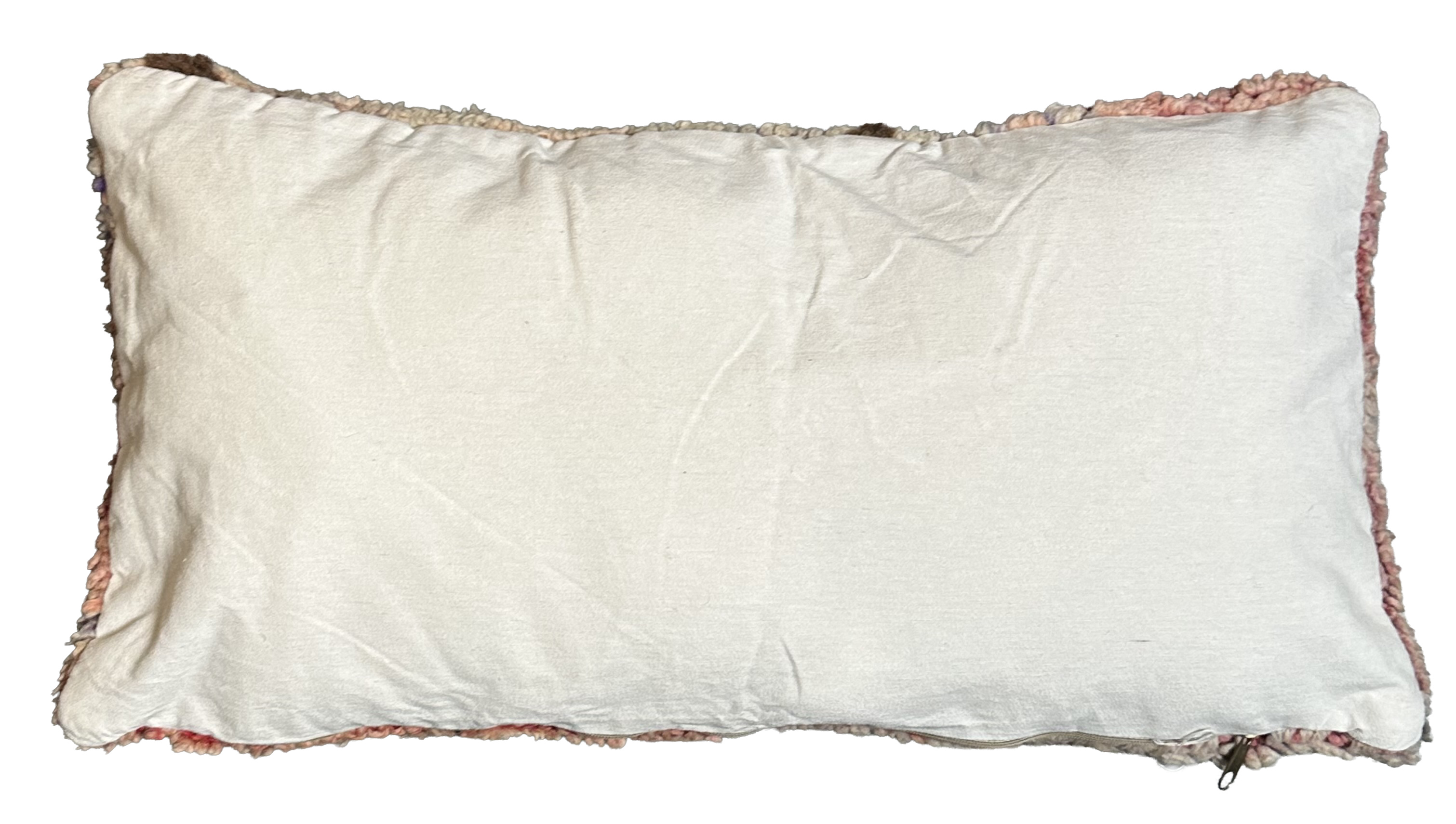 Marokkaans kussen - nude + mix - 65 x 30 cm