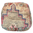 Marokkaanse Boujaad / kelim poef - multicolor