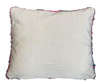 Marokkaans kussen - paars + roze mix - 50 x 40 cm