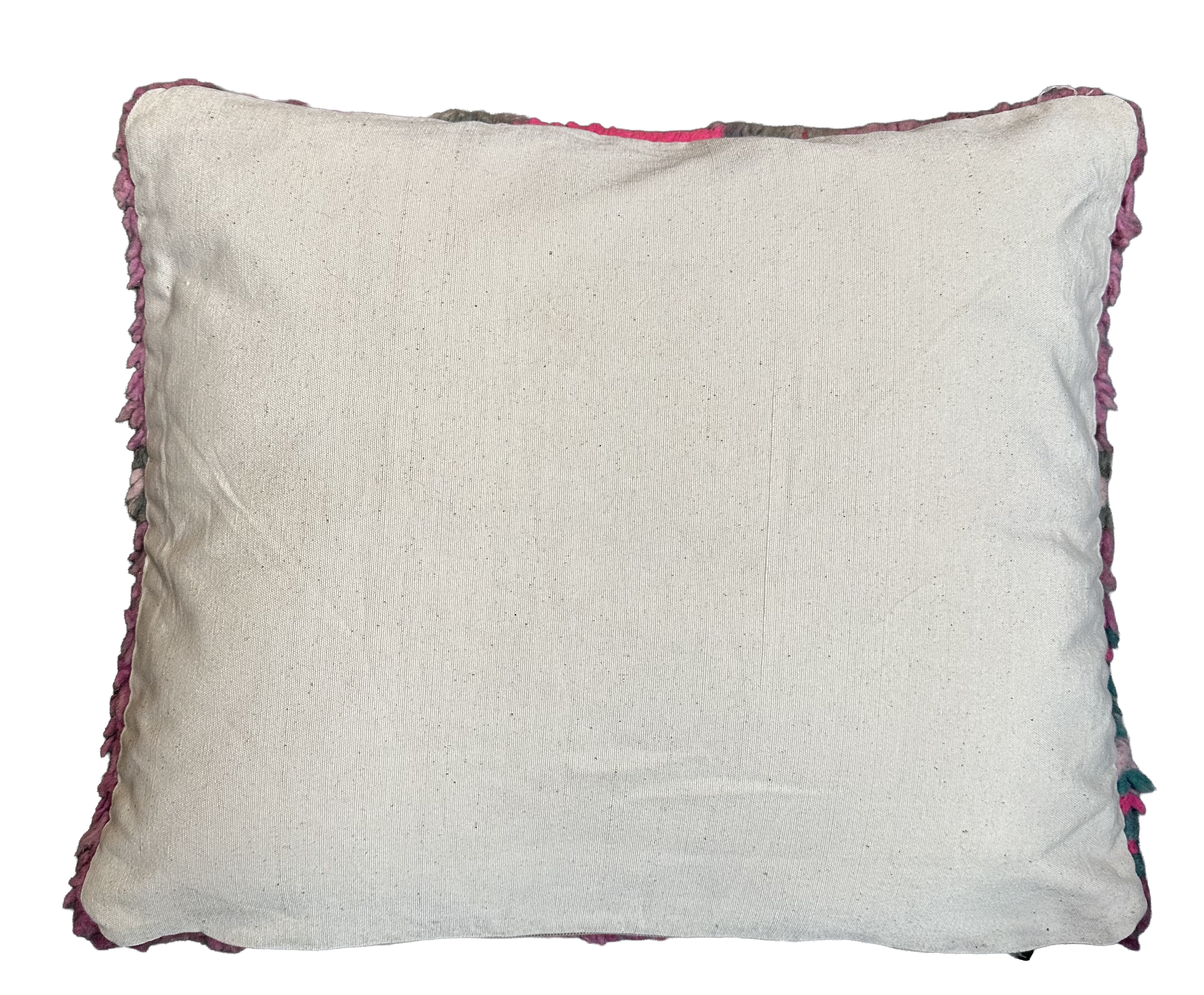 Marokkaans kussen - paars + roze mix - 50 x 40 cm