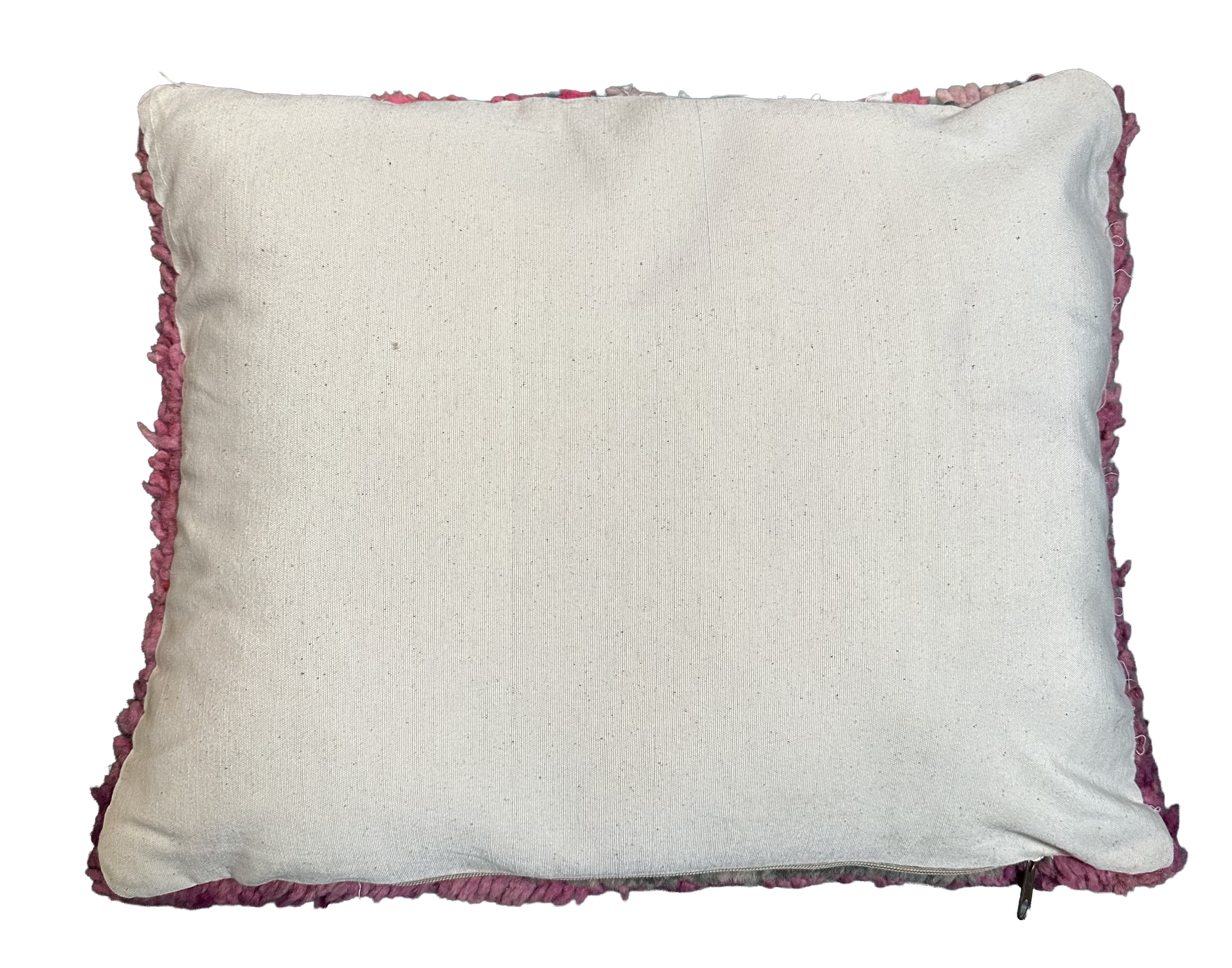 Marokkaans kussen - paars + roze mix - 50 x 40 cm