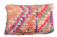Marokkaans kussen - multi roze mix - 60 x 35 cm