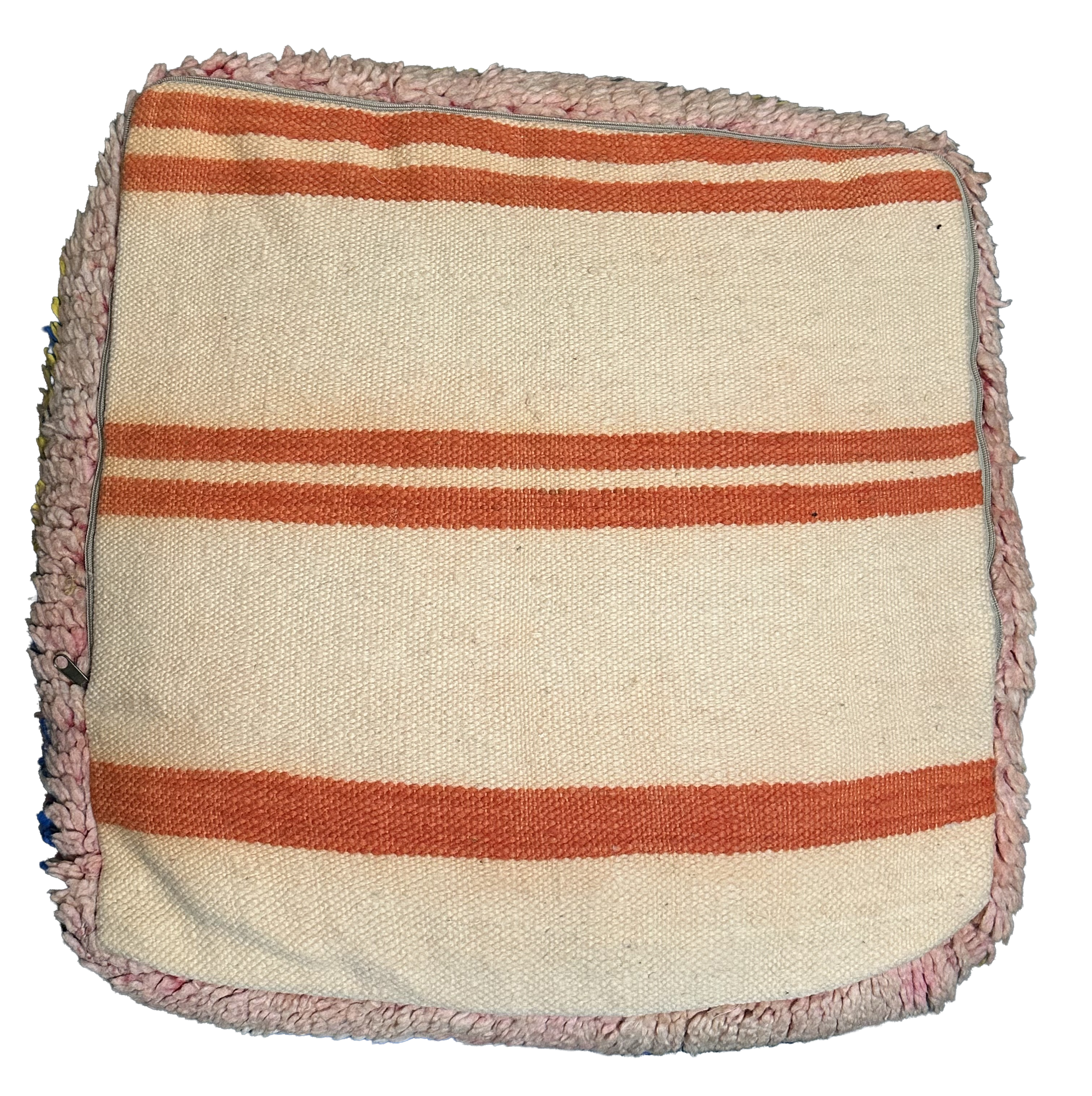Marokkaanse Boujaad / kelim poef - multicolor