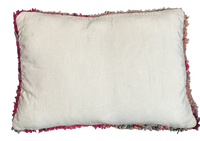 Marokkaans kussen - multi roze mix - 60 x 40 cm