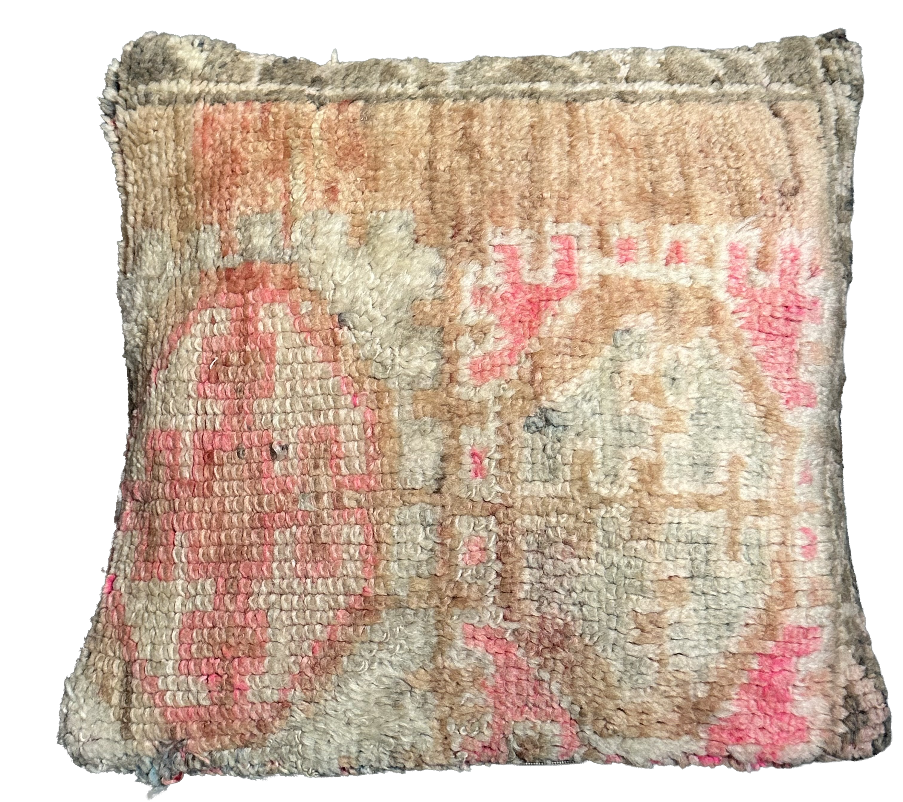 Marokkaans kussen - nude mix - 45 x 45 cm