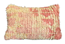 Marokkaans kussen - warm oranje + rood mix - 45 x 30 cm