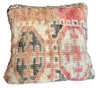 Marokkaans kussen - oranje mix - 45 x 40 cm