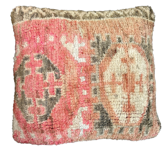 Marokkaans kussen - multicolor - 45 x 40 cm