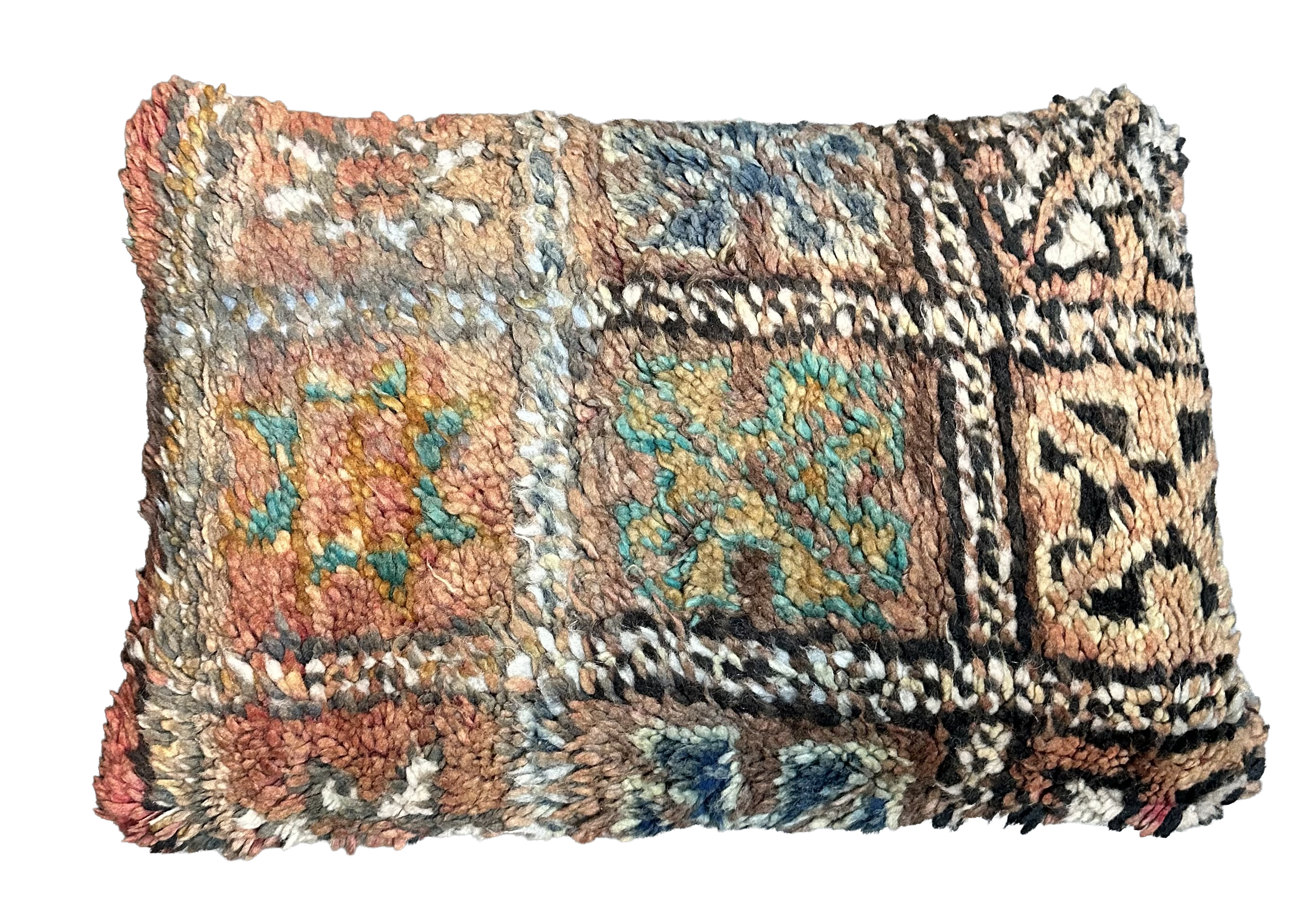 Marokkaans kussen - multicolor - 60 x 40 cm