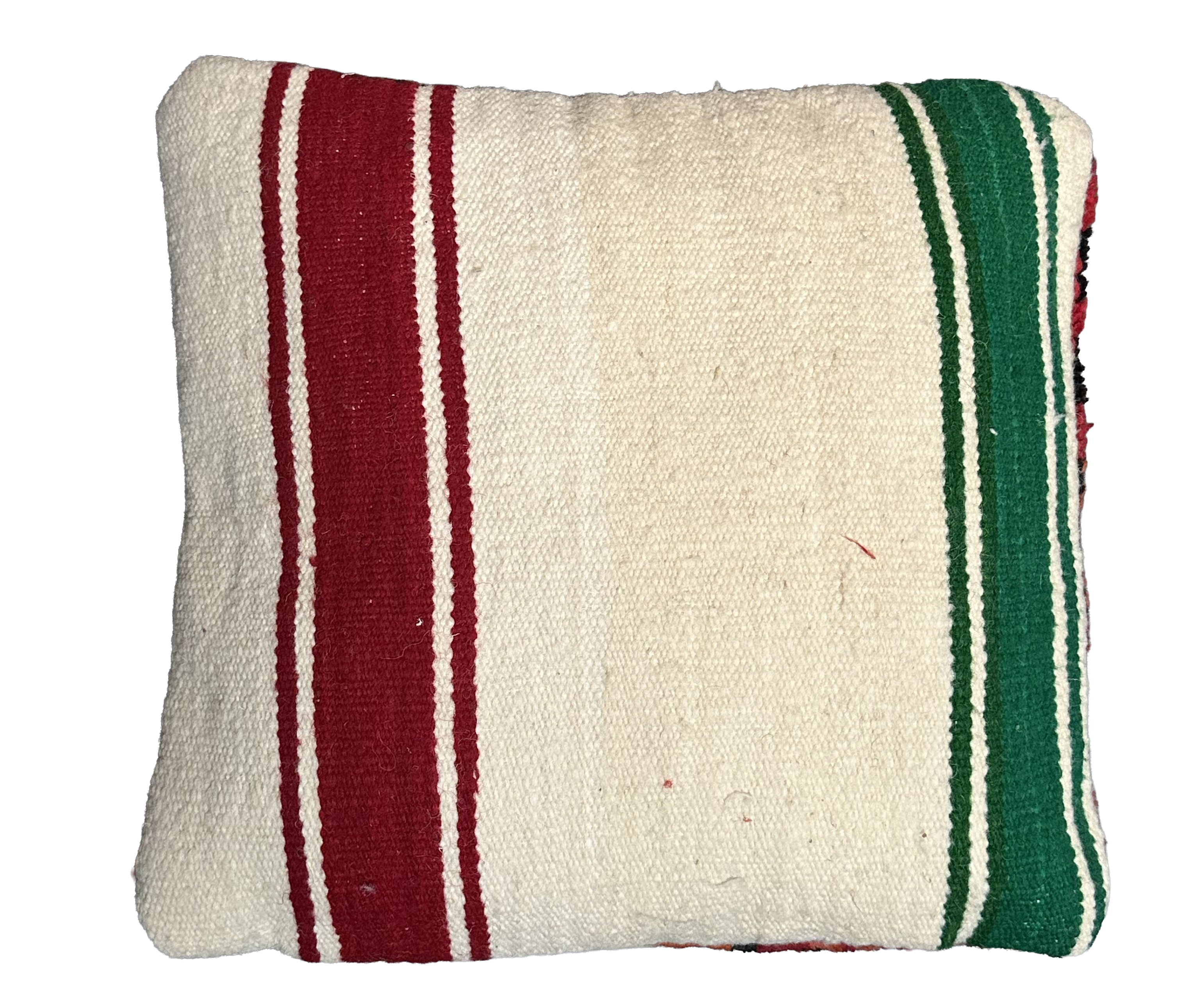 Marokkaans kussen - rood mix - 45 x 40 cm