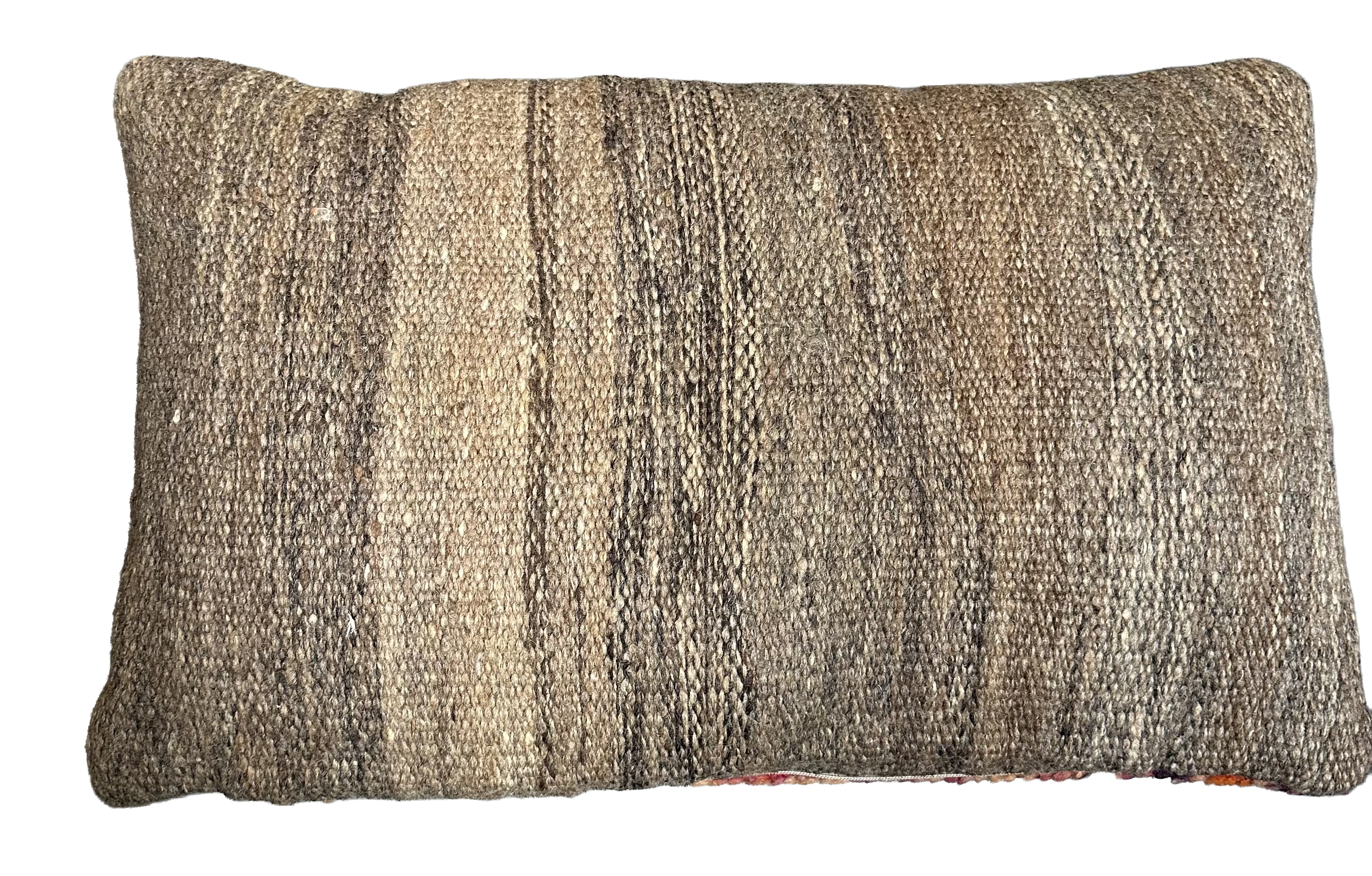 Marokkaans kussen - oranje mix - 60 x 35 cm