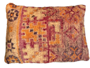 Marokkaans kussen - oranje mix - 55 x 40 cm