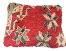 Marokkaans kussen - rood mix - 45 x 35 cm